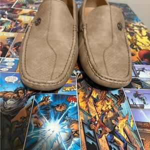 Elegant Beige Loafers for Men